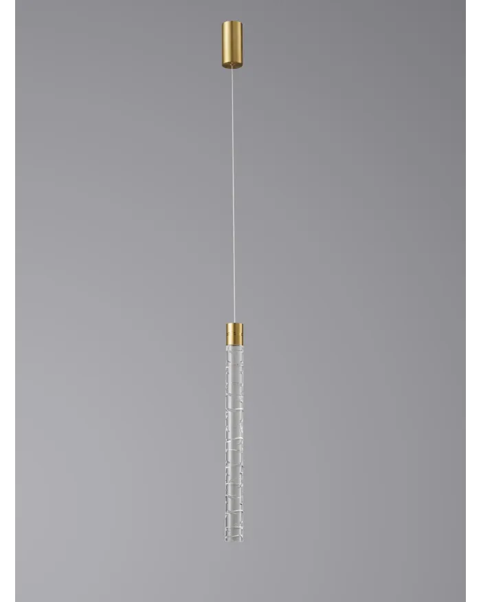 Підвісний світильник LLOYD LIGHTING 2095/1P Brushed brass