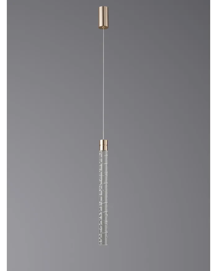 Підвісний світильник LLOYD LIGHTING 2095/1P F-gold