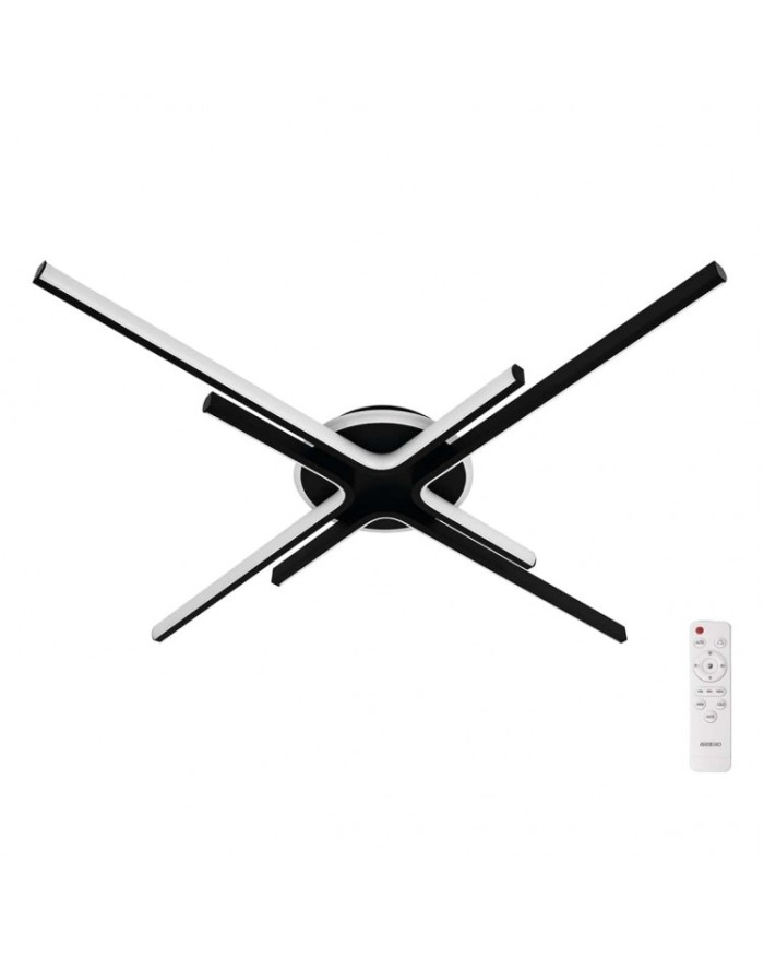 Світильник стельовий Ardero AL6185-1ARD MILL 64Вт чорний