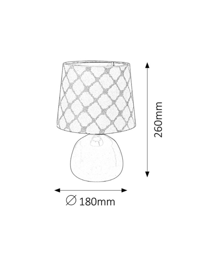 Настільна лампа Rabalux 4379 Ellie