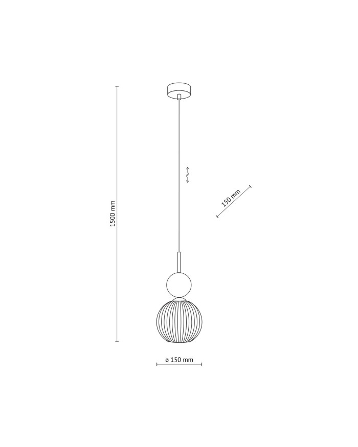 Підвісний світильник TK Lighting 11145 SOPHIA