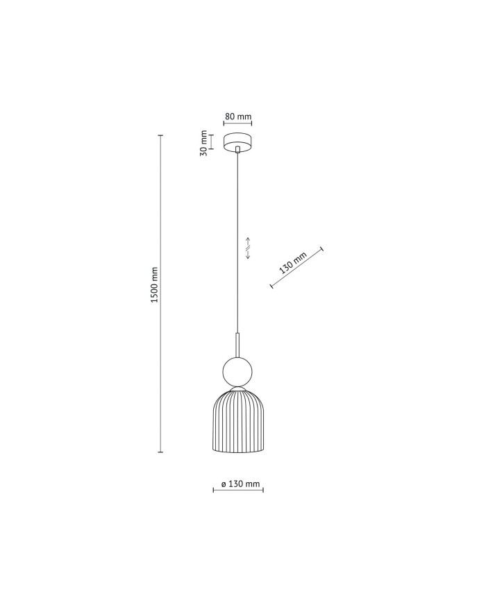 Підвісний світильник TK Lighting 11146 SOPHIA