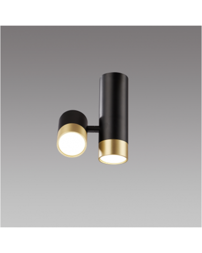 Точковий світильник Este Lighting 3001/2  Black+M-gold