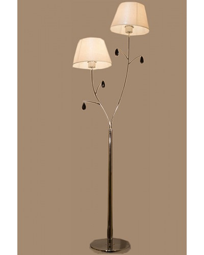 Торшер Svet SA-647/2L CR+WT+BK