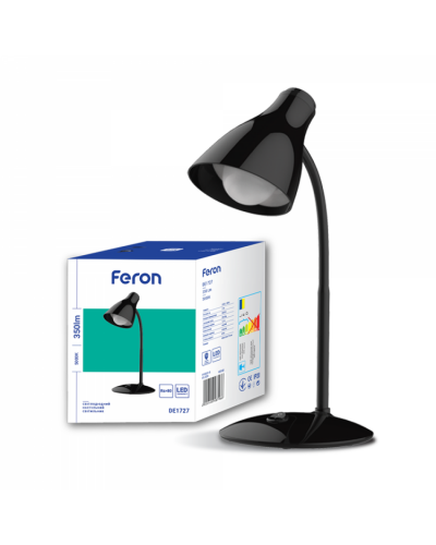 Настільна лампа Feron DE1727 чорна