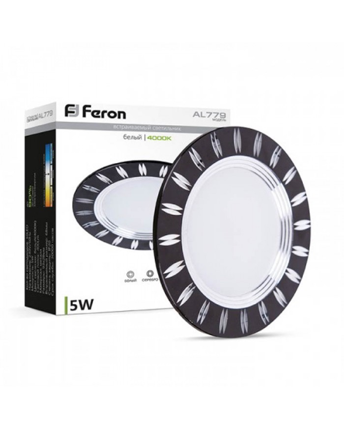 Точковий світильник Feron AL779 5W чорний