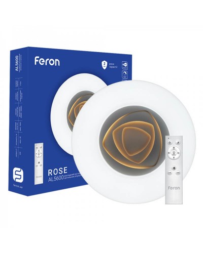 Світильник стельовий Feron AL5600 ROSE 80W 