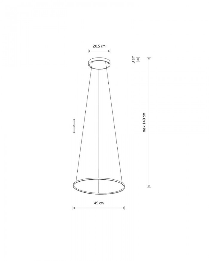 Люстра Nowodvorski 10813 Circolo LED