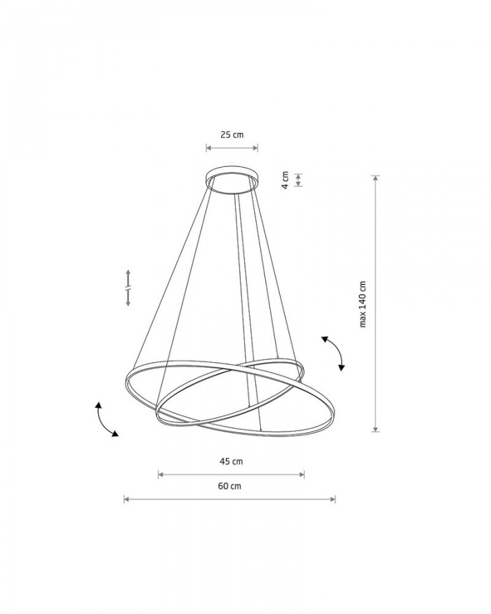 Люстра Nowodvorski 10814 Circolo LED