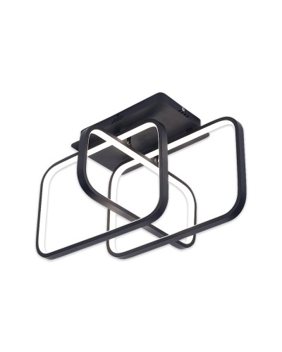 Світильник стельовий VIOLUX FIGARO 90W 3000-4000-5000K чорний