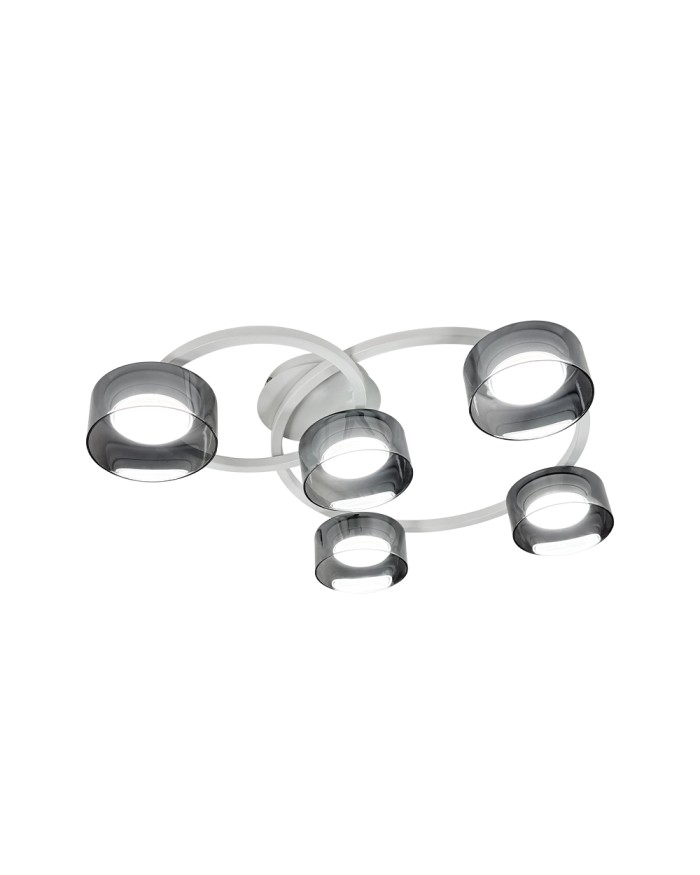 Світильник стельовий VIOLUX FLAMINGO білий 5хGX53