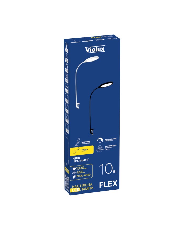 Настільна лампа VIOLUX FLEX 10W білий