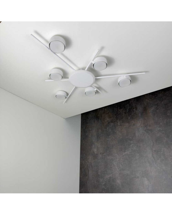 Світильник стельовий VIOLUX PANAMERA 6хGX53 білий