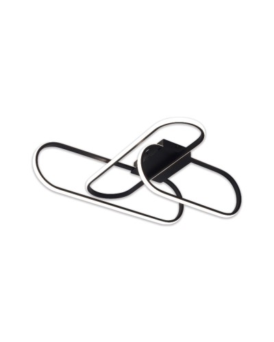 Світильник стельовий VIOLUX SKYLER-3D 90W 3000-4000-5000K чорний