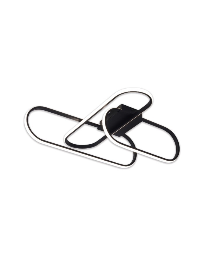 Світильник стельовий VIOLUX SKYLER-3D 90W 3000-4000-5000K чорний