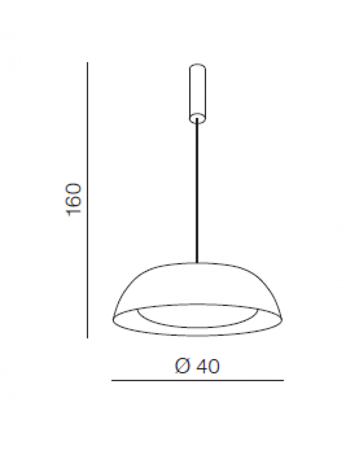 Люстра Azzardo AZ3147 Lenox Pendant 40 SMART+ Remote Control