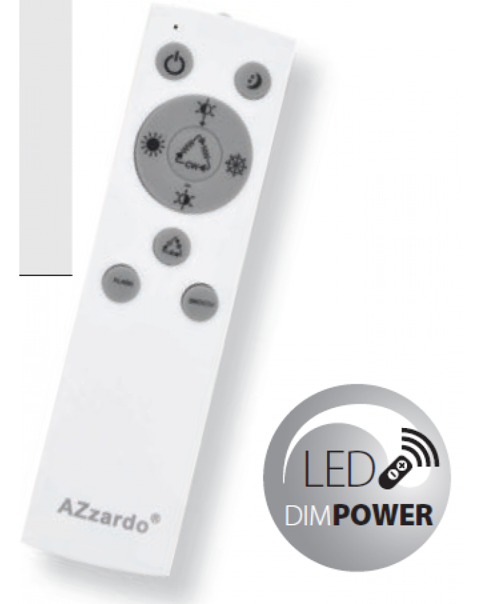 Світильник вуличний Azzardo AZ4787 FANO S 30 SMART LED RGB DGR