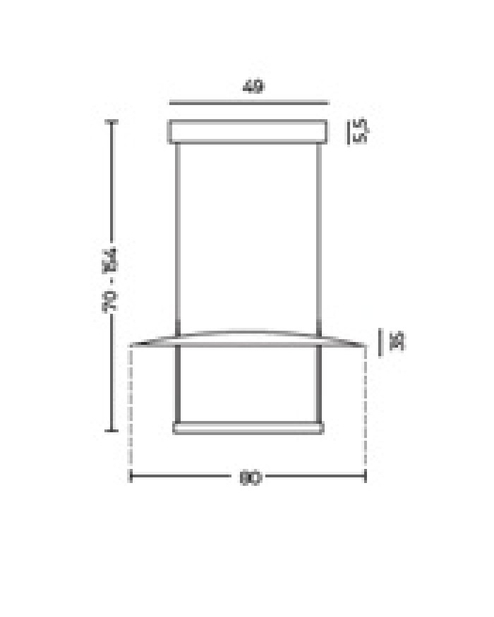 Люстра Azzardo AZ6661 PORTOFINO 80 3-STEP DIMM