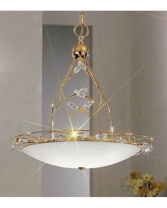 Люстра Kolarz Bellissima 309.80.7 Swarovski 24 carat gold plated