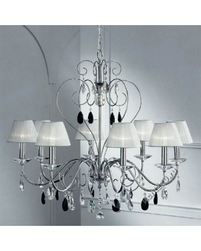 Люстра MASIERO (EMME PI LIGHT) 5660/8/ICE/ASF