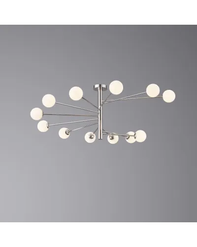 Світильник стельовий LLOYD LIGHTING 2202/12 Nickel