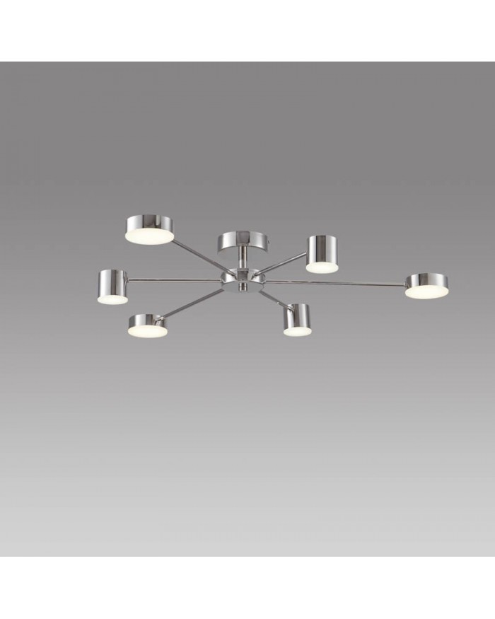 Світильник стельовий Este Lighting 1984/6 Nickel