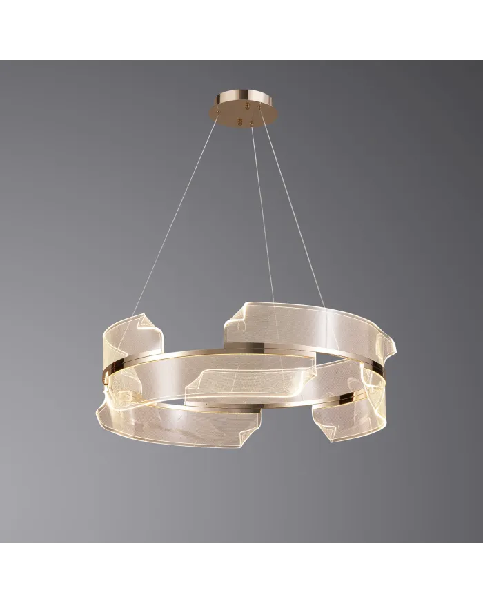 Люстра LLOYD LIGHTING 2036/800 F-gold