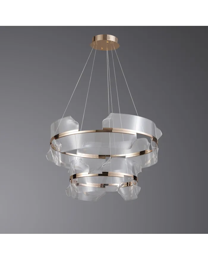 Люстра LLOYD LIGHTING 2036/800+500 F-gold