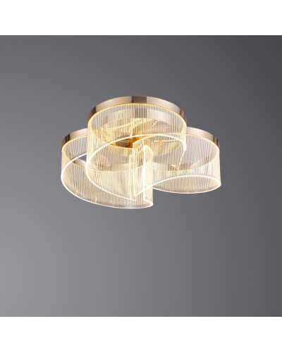 Світильник стельовий Este Lighting 2042/600 F-gold