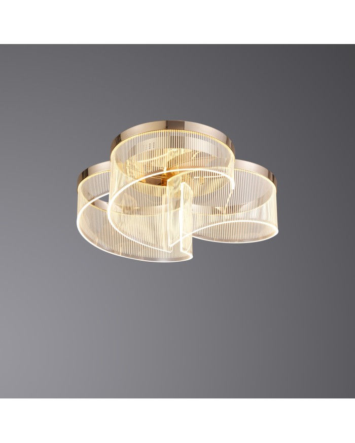 Світильник стельовий Este Lighting 2042/600 F-gold