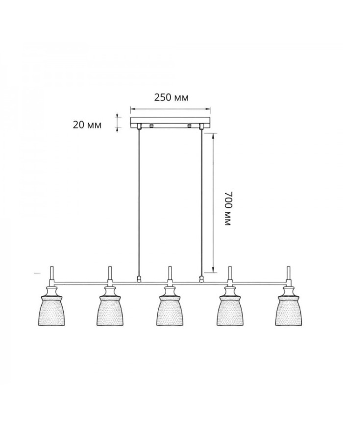 Люстра Ardero BL2050-2 BELL