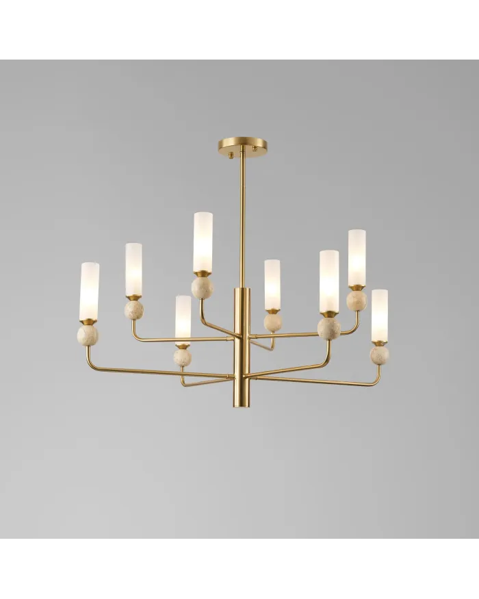 Люстра LLOYD LIGHTING 2065/8 Copper gold