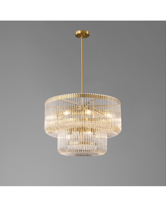 Люстра Este Lighting 2089/D600 Titanium gold
