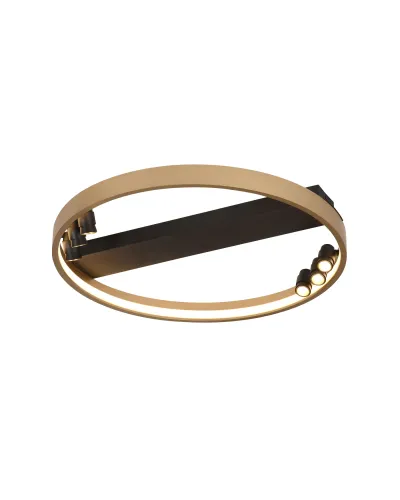 Світильник стельовий LLOYD LIGHTING 2109-600PT Black+Gold