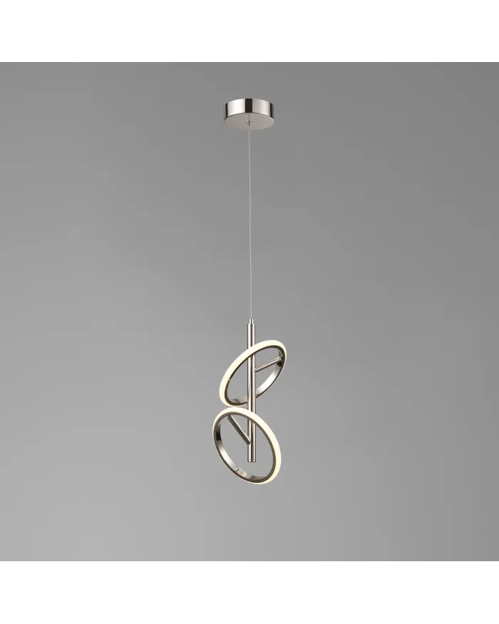 Підвісний світильник LLOYD LIGHTING 2201-P2 Nickel