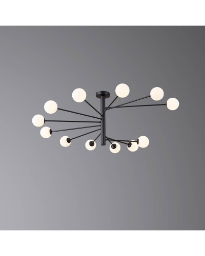 Світильник стельовий Este Lighting 2202/12 Black