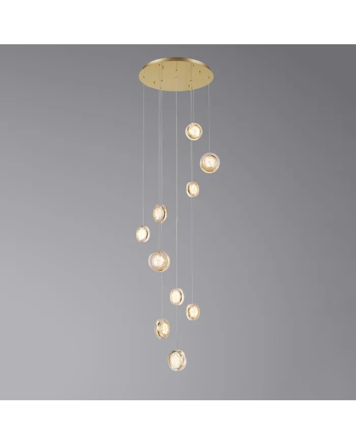 Люстра LLOYD LIGHTING 2248/10P S-gold