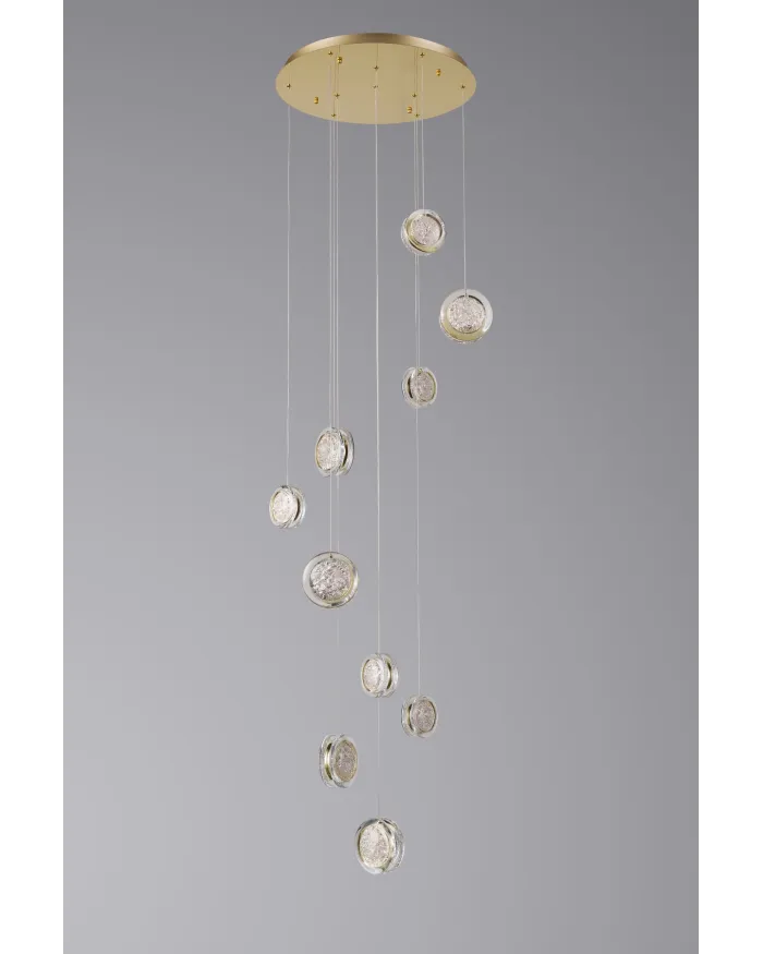 Люстра LLOYD LIGHTING 2248/10P S-gold