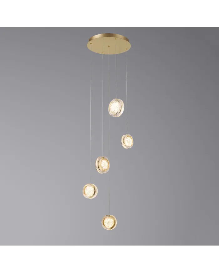 Люстра LLOYD LIGHTING 2248/5P S-gold