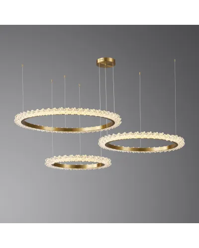 Люстра LLOYD LIGHTING 2283/80+60+40 Brushed brass