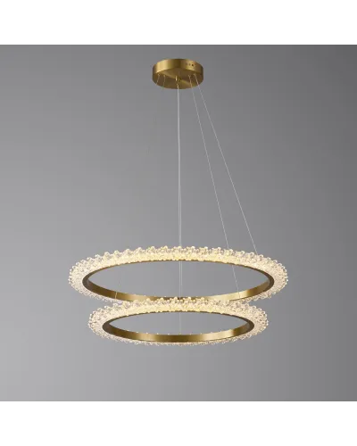 Люстра LLOYD LIGHTING 2283/80+60 Brushed brass