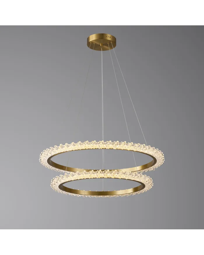 Люстра LLOYD LIGHTING 2283/80+60 Brushed brass