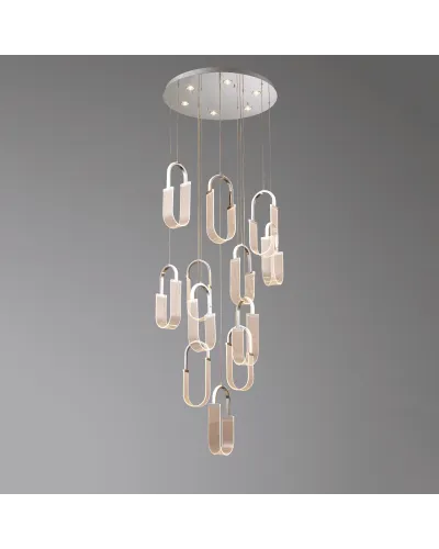 Люстра LLOYD LIGHTING 2301/12P Chrome