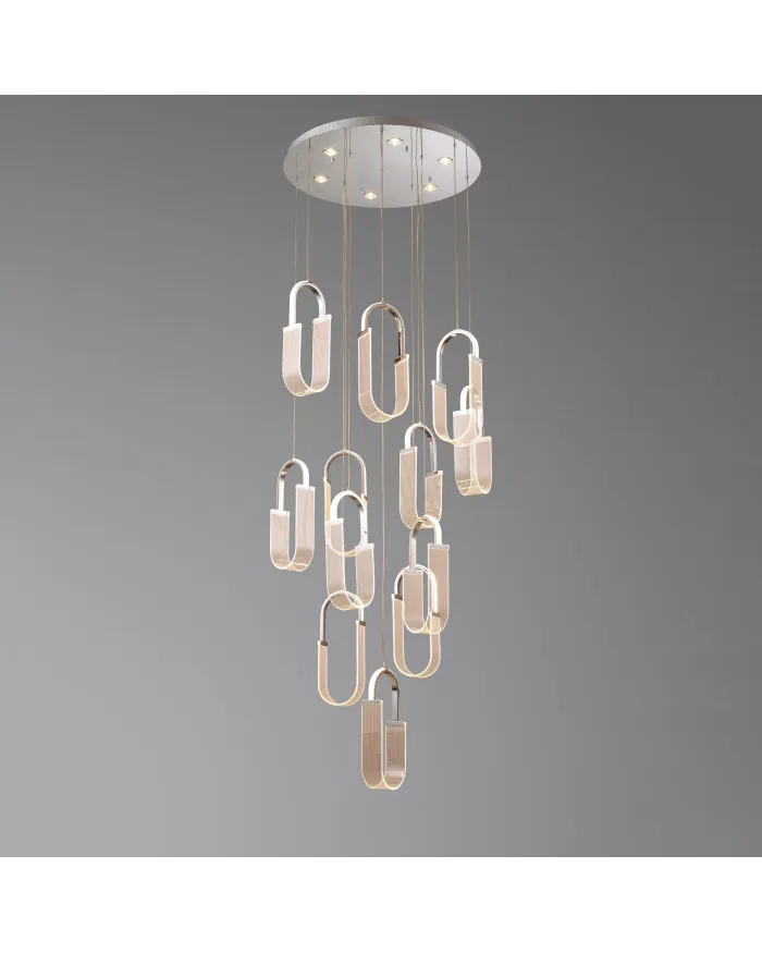 Люстра LLOYD LIGHTING 2301/12P Chrome