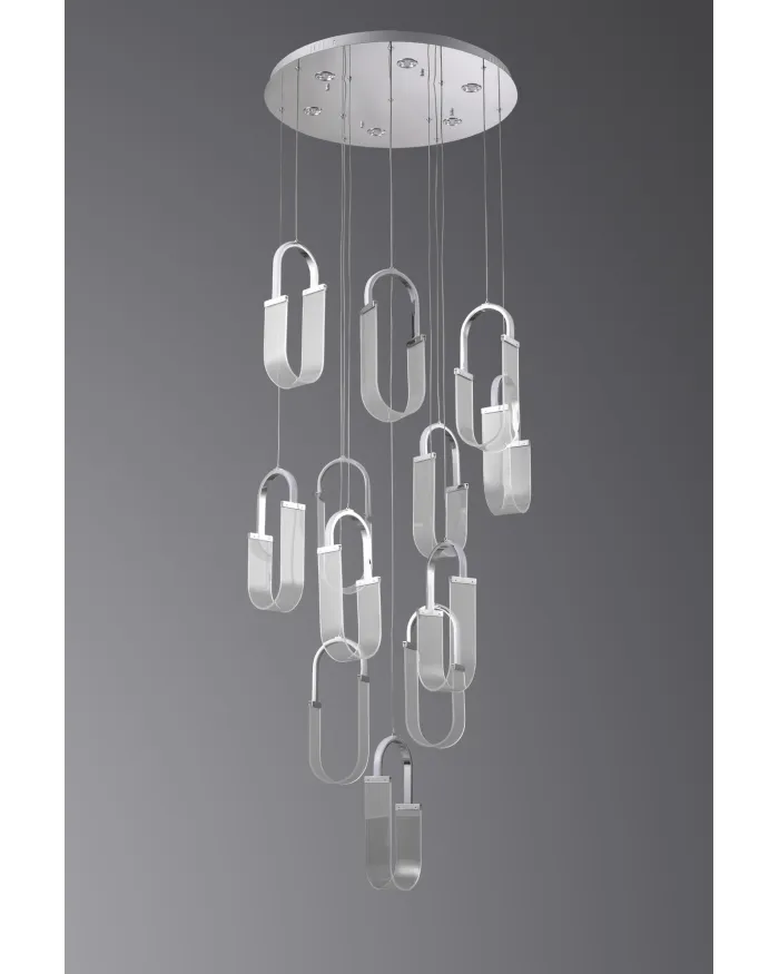 Люстра LLOYD LIGHTING 2301/12P Chrome