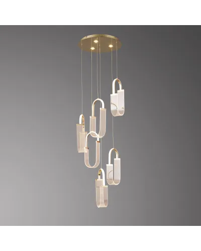 Люстра LLOYD LIGHTING 2301/6P F-gold