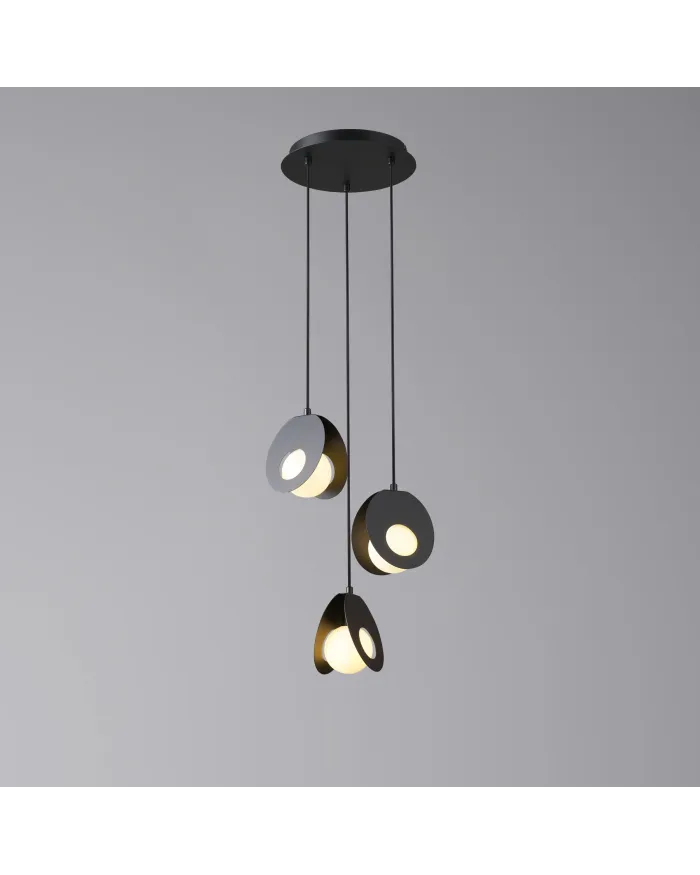 Люстра LLOYD LIGHTING 2302/3PS Black