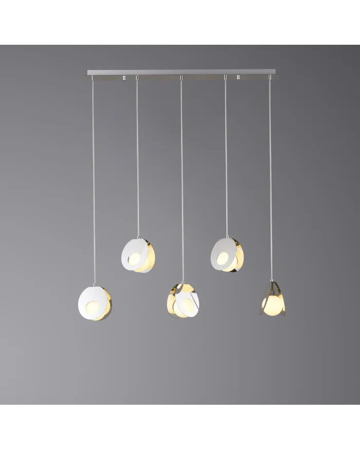 Люстра LLOYD LIGHTING 2302/5LS Chrome