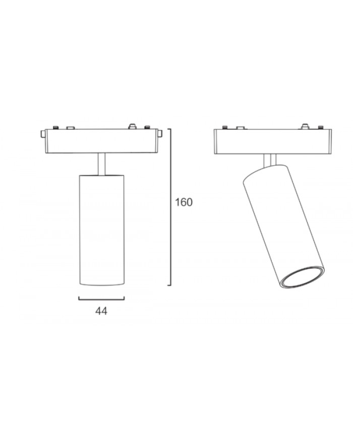 Світильник HILDIS HT2651 для магнітної трекової системи CLICK