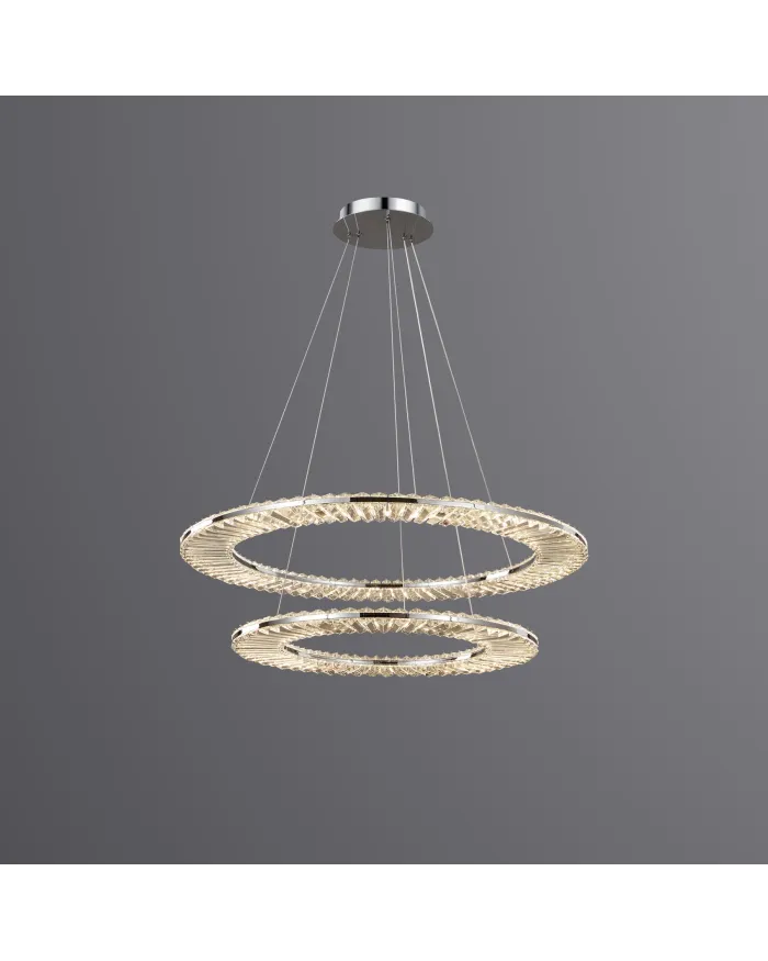 Люстра LLOYD LIGHTING 5003/D80+D60 Chrome